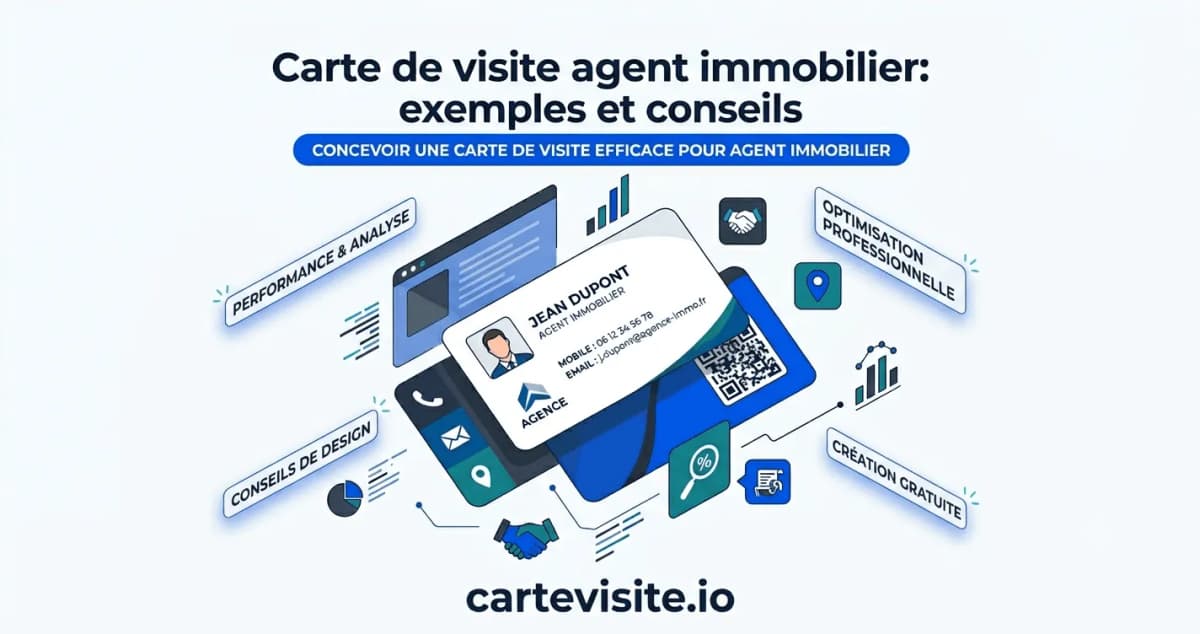 Illustration de l'article : Carte de visite agent immobilier : exemples et conseils